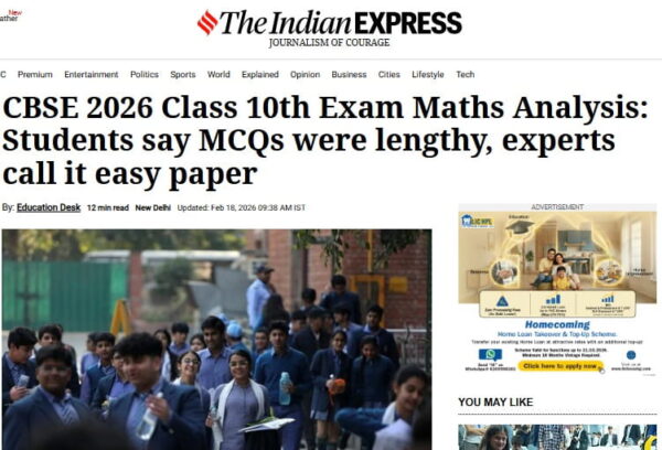 The class X board exams commenced on Feb 17 with the Math (Basic and Standard) exam.